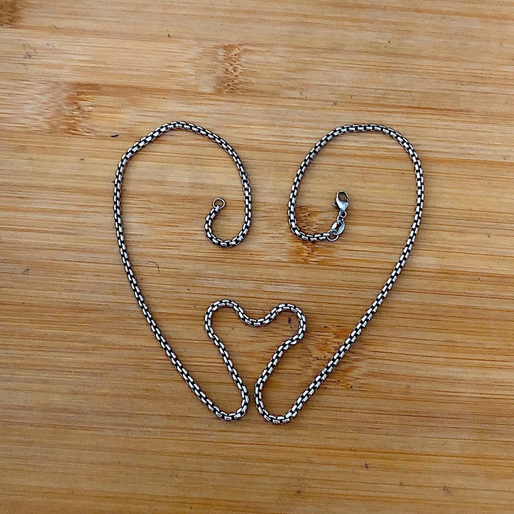 $132 20 Inch Avery Retired Vintage Estate Chain Sterling Marked AVERY 925